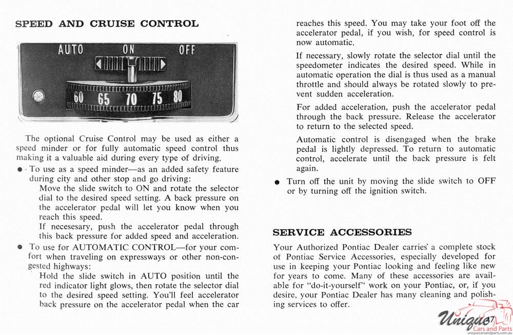 1966 Pontiac Canadian Owners Manual Page 46